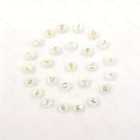 Rina Initial Pearl Bracelet, view 4