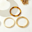 Bangle Set of 3 for Women, Vintage Stacking Bangles, Green or Multicolour