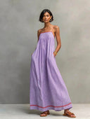 Portia Striped Maxi Dress