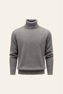 Avenzo Cashmere Turtleneck Grey