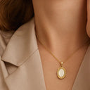 Hester Vintage Pearl Necklace, view 2