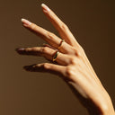 Della Chunky Gold Ring, view 5