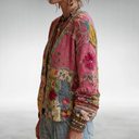Jessa boho knit cardigan for women with relaxed flowy fit, view 6
