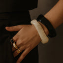 Adina Acrylic Bangle in acrylic