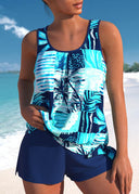Gillian floral print tankini set, view 2