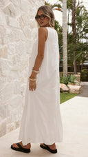 Mylah Maxi Dress - White