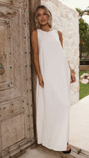 Mylah Maxi Dress - White
