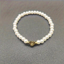 A-Z Pearl Beaded Bracelet