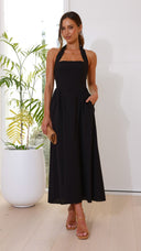 Caden Maxi Dress - Black