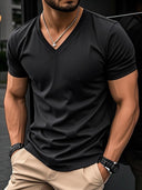 Albany Men's Soft Breathable Short Sleeve T-Shirt, view 2