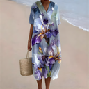 Keyla Soft Iris Bloom Summer Dress