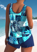Gillian floral print tankini set, view 3