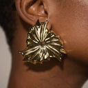 Fable Gold Statement Earrings, view 3