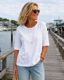 Kalina half sleeve t-shirt for women with relaxed fit