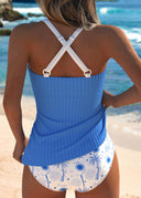 Delfina two-piece summer tankini set, view 4