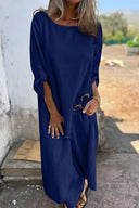 Daria two-piece set with asymmetric tunic and wide-leg trousers, view 5