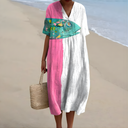 Baylor Fish-Print Summer Dress