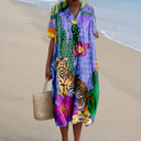 Jessie Animal Print Summer Dress