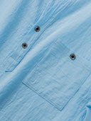 Coolangatta Men's High Collar V-Cut Short Sleeve Shirt, view 23