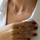 Gold Chain Necklace, 316L Stainless Steel, 18K Gold Plated, Tarnish Resistant, 45 to 60 cm