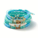 Suzette Coastal Pearl Bracelet Set of 5, view 2