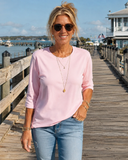 Kalina half sleeve t-shirt for women with relaxed fit, view 2
