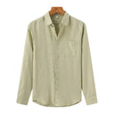 Mornington Men's Classic Linen Shirt, view 8