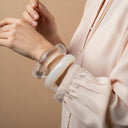 Adina Acrylic Bangle, view 4