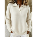 Avianna Collared Button Knit Sweater
