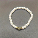 A-Z Pearl Beaded Bracelet