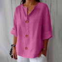 Noora Relaxed Linen Blouse