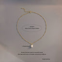 Freshwater Pearl Pendant Necklace for Women, Gold Tone, Elegant Gift