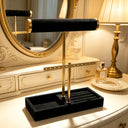 Etta Double-Layer Jewellery Stand with Ring Tray, view 6