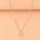 Horse Head Pendant Necklace for Women, Minimalist Gold or Silver Horse Necklace