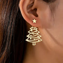 Nora Christmas Tree Earrings