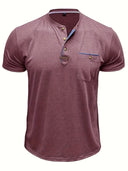 Bicheno Men's Premium Round Neck Pocket T-Shirt, view 9