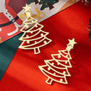 Nora Christmas Tree Earrings