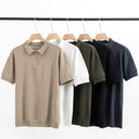 Gideon Men's Zip Neck Polo Shirt, view 6