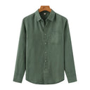 Mornington Men's Classic Linen Shirt, view 6