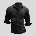 Scarborough Men's Modern Denim Shirt, view 7