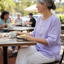 Maeve Relaxed Lightweight Spring Blouse