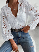 Van Elst Mode® | Geborduurde blouse