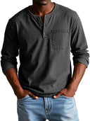 Lorne Men's Vintage Long Sleeve Shirt, view 7