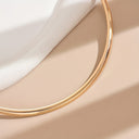 Gold Collar Necklace for Women, Statement Choker Necklace