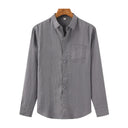 Mornington Men's Classic Linen Shirt, view 9
