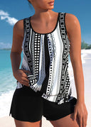 Gillian floral print tankini set, view 6