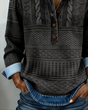 Rowan Half-Button Collared Sweatshirt