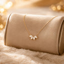 Leaf Choker Necklace, 304 Stainless Steel, 18K Gold Plated, Waterproof, Hypoallergenic