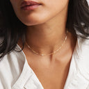 Gold Chain Necklace, 316L Stainless Steel, 18K Gold Plated, Tarnish Resistant, 45 to 60 cm