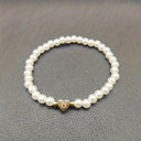 A-Z Pearl Beaded Bracelet